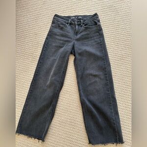 Old Navy High-Rise Wow Wide Leg Jeans in Washed Black